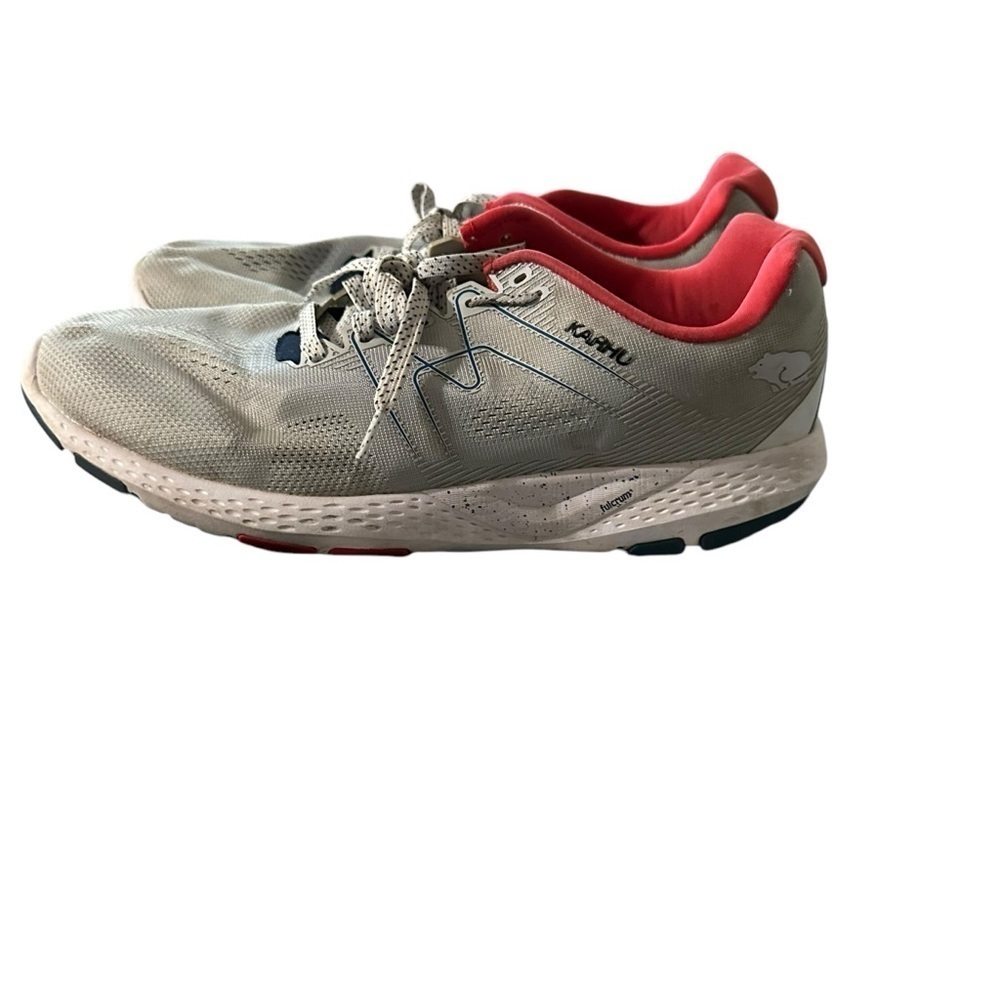 Kappa Men's Gray and Red Sneakers no insole